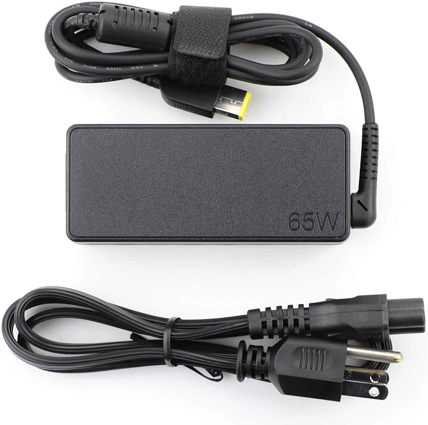 UpBright???? Original OEM Lenovo 20V 3.25A 65W AC Adapter Power Supply Cord Charger For Lenovo IdeaPad Yoga 13 Series Ultrabook IdeaPad Yoga 13 2191 0B47455, Lenovo IdeaPad Yoga 13 21912XU - image 1 of 5