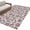 Light Beige Gray Purple, variant on 3'x5' Rug for Living Room Bedroom, Yelllow Floral Washable Area Rugs Non-Slip Carpet Mats, Vintage Rustic Plants Flowers Spring Indoor Low Pile Area Rug Runner for Kitchen, Mudroom