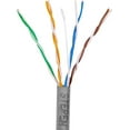 thumbnail image 2 of BASELINE - 1000ft 24/4 CAT5E UTP cULus CMR Riser-Rated Solid Cable - Pull-Box - Gray, 2 of 9