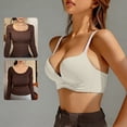 thumbnail image 6 of Byworldtasic Women's Push Up Bra No Underwire Comfortable Wireless Bras Padded Plunge, 6 of 6