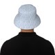 thumbnail image 5 of Balery Gray White Floral Sombreros para el sol para hombre y mujer, sombrero de pescador con UPF 50+, 5 of 6