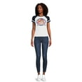thumbnail image 2 of Looney Tunes Women's Graphic Print Raglan Tee, 2 of 5