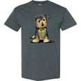 thumbnail image 3 of Inktastic Little Gent Yorkie T-Shirt, 3 of 5