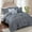 Gray, variant on Elegant Comfort Amy 12-Piece Oversized Comforter, Bed-in-a-Bag Including 6-Piece Sheet Set Featuring Smart Pockets and Matching Decorative Pillows, Amy 12PC Oversized Comforter, Cali King, Purple