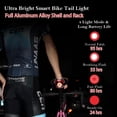 thumbnail image 4 of G Keni Smart Rear Bike Lights for Night Riding, Ultra Bright Brake Sensing Bicycle Light Back, Auto On/Off Bike Tail Light, IPX6 Waterproof, USB Rechargeable, LED Warning Cycling Safety Bike Lights, 4 of 4