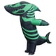 thumbnail image 4 of Disfraz Inflable De Halloween Shark Tiburón Premium Toda Ocasión Bk Disfraces  Talla Grande Modelo huesos-neon, 4 of 9