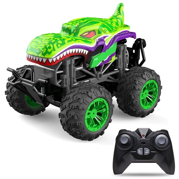 RC Spray Car 1/18 RC Car 2.4Ghz Stunt Car Control remoto Stunt Vehicle Juguetes con niebla trasera S Irfora Verde
