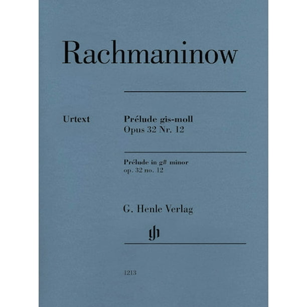 Pra C Lude In G Sharp Minor Op 32 No 12 Sergei Rachmaninoff Walmart Com Walmart Com