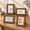 Petal-4x6 Inch, variant on Unbranded Petal 4x6 Inch Layered Wavy Wooden Picture Frames 4 Pack for Tabletop Wall Display