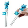 thumbnail image 2 of Less Than 5 Tableware Children's Plastic Chopsticks Children's Stainless Eating Training Chopsticks Children's Right Hand Learning Chopsticks, 2 of 9