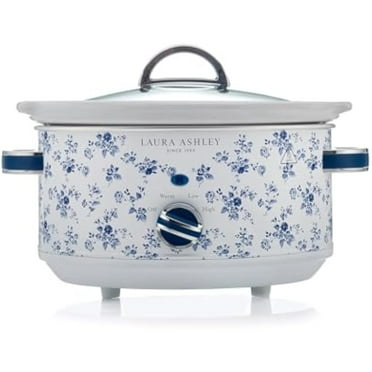 3.7QT Slow Cooker for 4-5 People - Dishwasher Safe Ceramic Pot & Lid, 3 Heat Settings - Energy Efficient, Easy Clean Kitchen Appliance