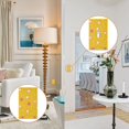 thumbnail image 4 of Yayeee Blank Wall Plate Cover 1-Gang 4.5"x2.7" Home Unused Decorative Outlet, White Stars, 4 of 7