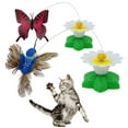 thumbnail image 2 of Electric Hovering Toy Funny Teasing Rotating Fun Exercise Teaser Toy for Felines with Rotating Butterfly, 2 of 8