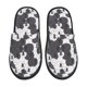 thumbnail image 1 of Fotbe Black And White Sheeps Pantuflas Peludas para Mujer con Estampado, Zapatillas de Peluche, Zapatos de Invierno para Casa, Uso Interior y Exterior-Medium, 1 of 8
