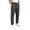 ZZ-Dark Gray20, variant on CONZONE Kids Boys Cargo Pants Outdoor Baggy Hiking Pants For Child Elastic Waist Solid Color Wide Leg Jogger Trousers With Pockets