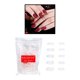 thumbnail image 5 of Uñas postizas de plástico 500 piezas naturales varios tamaños herramienta de manicura operación simple artificial para fiestas bodas - Salvador  Uñas postizas transparentes, 5 of 7