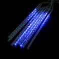 thumbnail image 2 of Luces de carámbano ANGGREK impermeables meteorito 30 cm para fiesta 8 piezas, 2 of 8