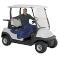 thumbnail image 4 of Classic Accessories Golf Cart Seat Blanket Navy News, 4 of 8
