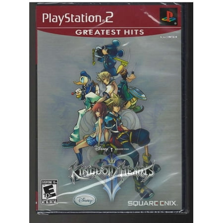 Kingdom Hearts II (Greatest Hits) PS2 (Brand New Factory Sealed US Version) Play