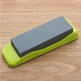thumbnail image 4 of Rkxzt Double-Sided Sharpening Stone, Non-Slip Knife Sharpener with Base, Kitchen Polishing & Grinding Tool, Knife Maintenance for Household & Professional Use, 4 of 7