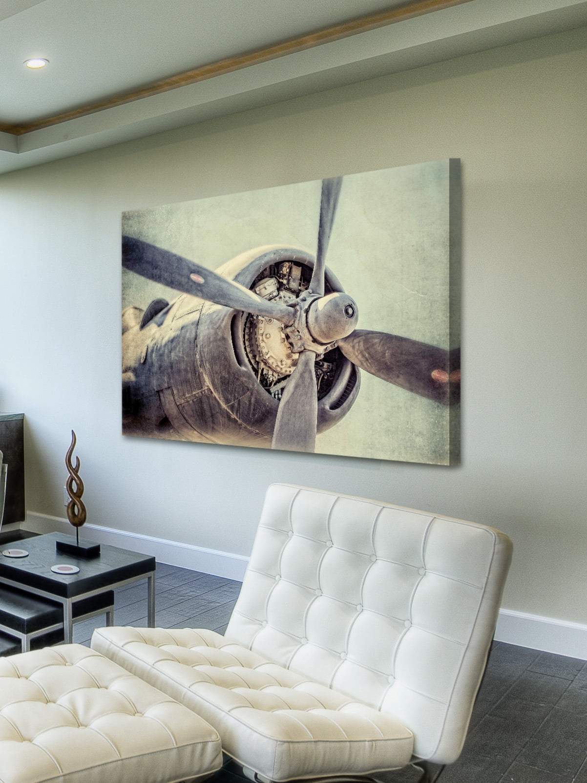 "Altitude 1" Painting Print on Wrapped Canvas