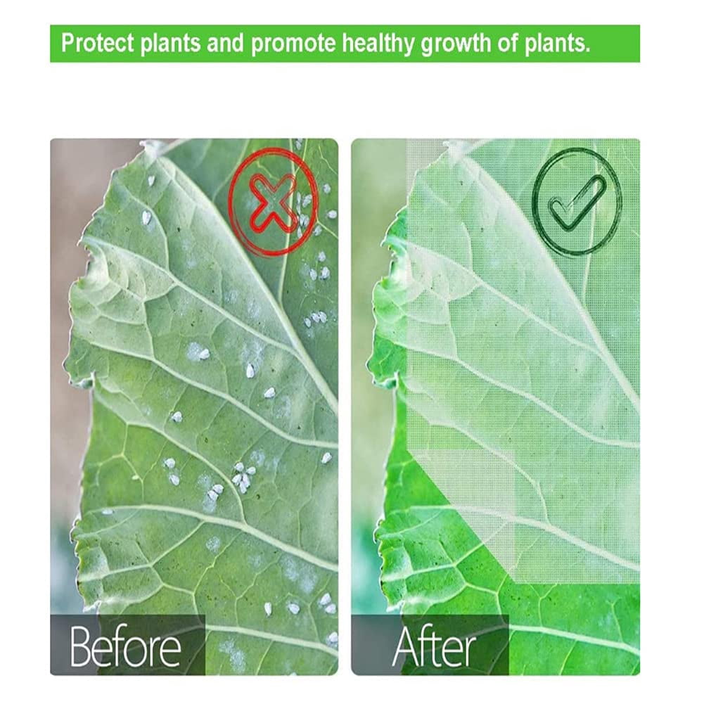 Bird Netting for Garden Protection,1Pcs Garden Netting Pest Barrier with Drawstring,Mosquito Net Tomato Protective Cover Garden Plant Netting Fruit Tree Netting for Cicadas Vegetables Blueberry Bushes
