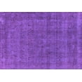 thumbnail image 1 of Ahgly Company Indoor Rectangle Oriental Purple Industrial Area Rugs, 2' x 5', 1 of 4