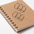 thumbnail image 3 of Brown Alloy Binder Rings for Daily Use Smooth and Durable 6 Pieces, 3 of 9