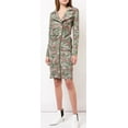 thumbnail image 2 of Nicole Miller Artelier MULTICOLOR Weathered Plaid Tucked Dress, US X-Large, 2 of 8