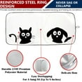 thumbnail image 5 of ASTRAEA Foldable Car Front Window Windshield Sun Shade Shield Cover Visor UV Block, Cat & Dog, 5 of 7