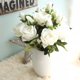 thumbnail image 5 of Gwong Decoración hogareña 1 unid táctil real toque artificial rosa fake flor boda ramo fiesta decoración del hogar Gwong 8120559, 5 of 6