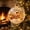 Santa Claus, variant on Glowing Christmas Diorama Ornament Ball, 3.15 Inch Light-Up Mini Holiday Scene with Warm LED Light, Festive Keepsake Gift for Tree Mantel, Holiday Decoration & Gifting Use