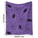 thumbnail image 3 of Manta con Estampado de Calabaza de Halloween, Moderna Manta Cálida de Franela para Dormitorio, 3 of 6