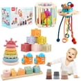 thumbnail image 1 of Toy LUCKFUTURE Premium para bebés de 6 a 18 meses, 8 en 1, Montessori, 1 of 9