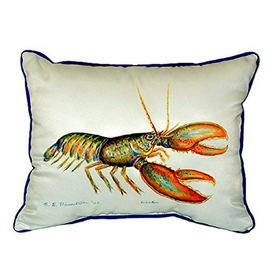 Betsy Drake SN081 11 x 14 in. Lobster Small Indoor & Outdoor Pillow