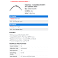 thumbnail image 2 of Brake Hose - Compatible with 2007 - 2011 Chevy Aveo5 2008 2009 2010, 2 of 2