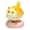 Yellow, variant on CoreLiving Ceramic Cat Decor, Whimsical Miniature Figurines for Office Desk and Bookshelf, Cute Animal Statue Gifts for Cat Lovers, Home Tabletop Accents