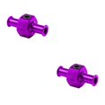thumbnail image 1 of Guardoinrt High Durability Nitrous Pressure Gauge Adapter Simple And Effective Solution Gauge T Seal Purple 2Set, 1 of 6