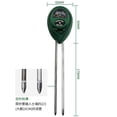 thumbnail image 2 of Medidor de humedad del suelo, Monitor de agua para plantas, Sensor higrómetro para jardinería, agricultura, plantas de interior y exterior-- Sincero Electrónica, 2 of 3