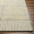 thumbnail image 3 of Livabliss Brook Modern Stripe Area Rug, 8' x 10', Charcoal/Beige, 3 of 4