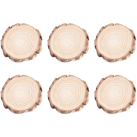 

Round Wood Coaster Set for Drinks and Home Decor - Men Women Birthday Home Decor Timber Texture Pattern