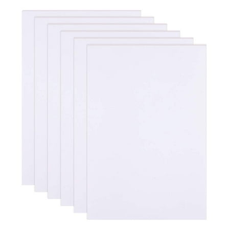 10PCS 1mm Thick Adhesive Foam Sheet 8.3x11.8 Insulation Foam for Vase Decor Containers and Furniture Protection White White DIY