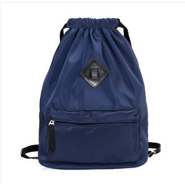 Mochila deportiva con cordón para hombre y mujer - Azul Xemadio LRWJ387-2