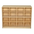 thumbnail image 2 of Childcraft Cubby Storage Unit, 16 Baskets, 38-3/8 x 13 x 30 Inches, 2 of 3