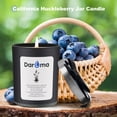 thumbnail image 2 of Scented Jar Candle, Daroma Aromatherapy Candle With 100% Natural Soy Wax and Essential Oil, Long Burning Candle, Relaxing for Bath,Yoga,Work,Holiday Gifts for Birthday,Christmas,California Huckleberry, 2 of 8