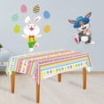 thumbnail image 1 of MesaSe Bunny Easter Eggs Tablecloth Birthday Party Decoration Tableware Kids Easter Theme Party Tablecloth Decor, 1 of 5