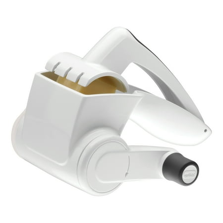 

Zyliss Restaurant-Style Hand-Cranked Cheese Grater Fine Shredder White