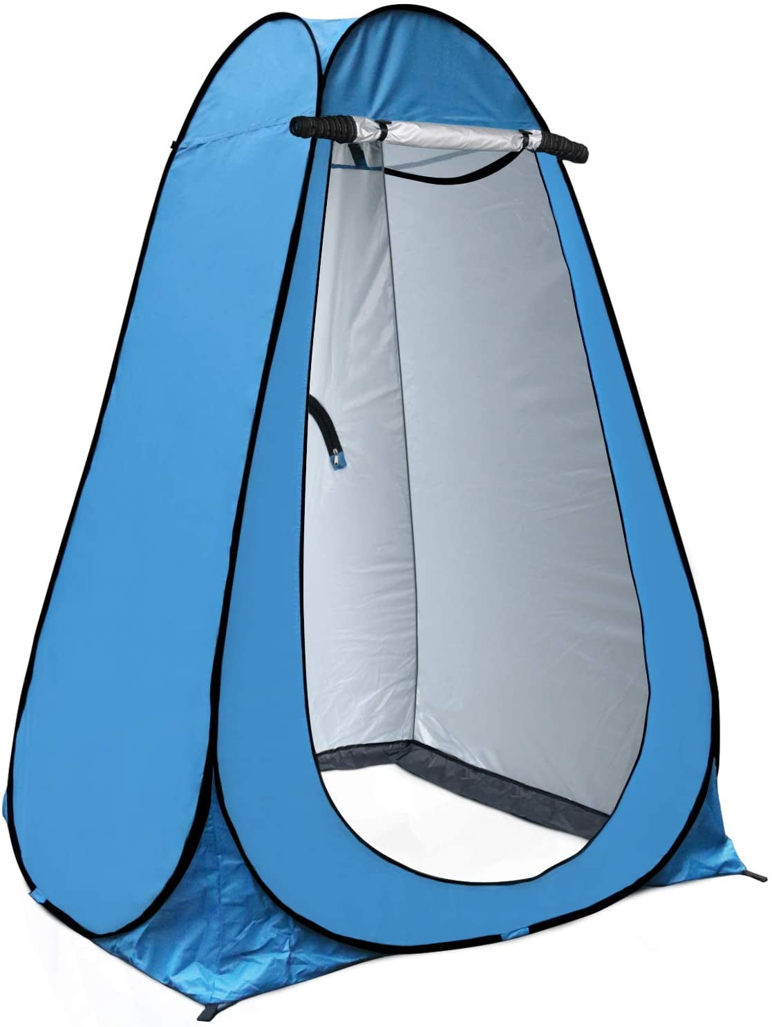 GVDV Pop up Shower Tent, Upgrade Privacy Tent, Portable Outdoor Camping Bathroom Toilet Tent Changing Dressing Room Privacy Shelters Room for Hiking and Beach Sun Shelter Picnic Fishing
