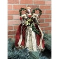 thumbnail image 2 of Santa's Workshop Homespun Angel Tree Topper, 2 of 6