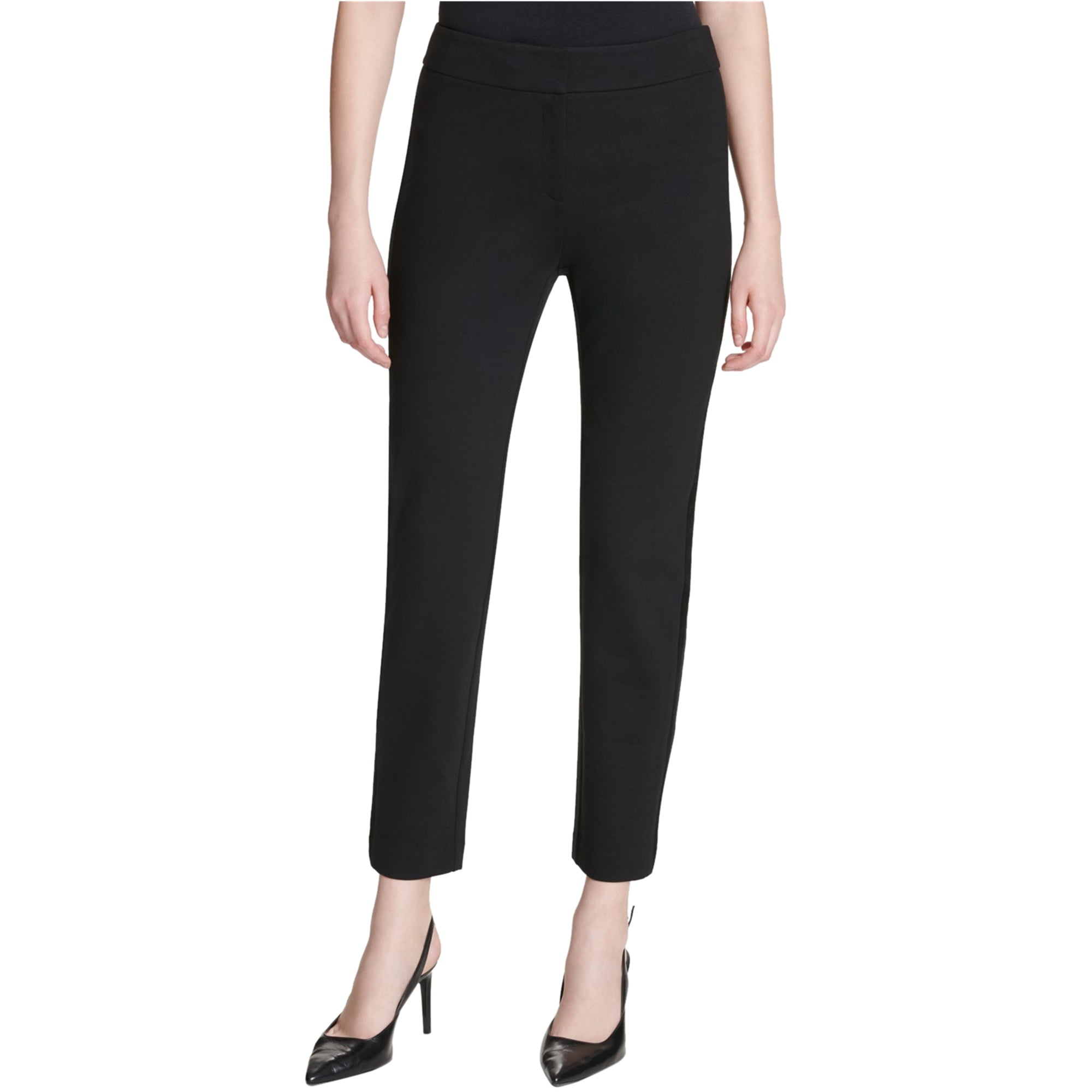 Calvin Klein - Calvin Klein Womens Faux Leather Dress Pants - Walmart ...